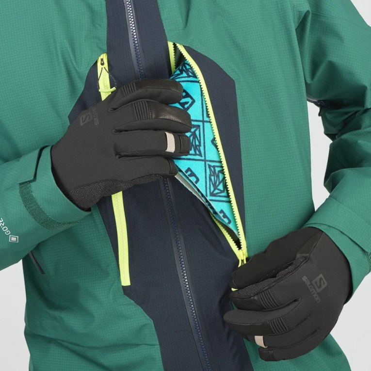 Salomon Outpeak GTX 3L Waterproof Men's Shell Jackets Green | CA 29N64
